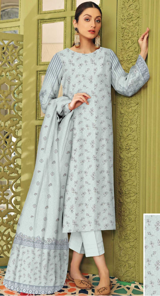 Mother Collection 3-pc Unstitched Suit